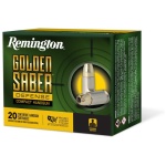 Remington Golden Saber Defense Compact Ammunition .40 S&W 180gr BJHP 785 fps 20/ct