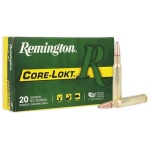 Remington Core-Lokt Rifle Ammunition .30-06 Sprg 180 gr PSP 2700 fps 20/ct
