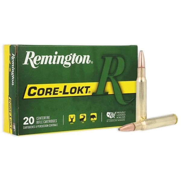 Remington Core-Lokt Rifle Ammunition .30-06 Sprg 180 gr PSP 2700 fps 20/ct