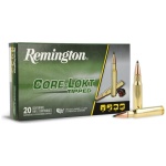 Remington Core-Lokt Tipped Rifle Ammunition .308 Win 165gr PT 2700 fps 20/ct
