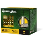 Remington Golden Saber Defense Ammunition 10mm Auto 180gr BJHP 1150 fps 20/ct