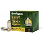 Remington Golden Saber Defense Compact Ammunition 10mm Auto 180gr 1150 fps 20/ct
