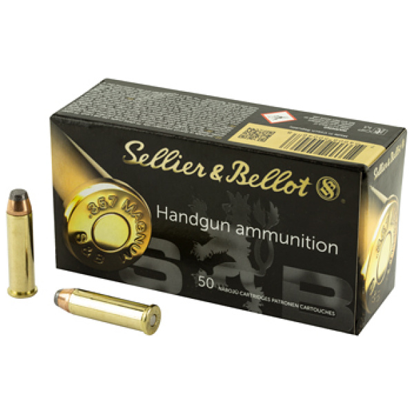 S&B 357MAG 158GR SP 50/1000