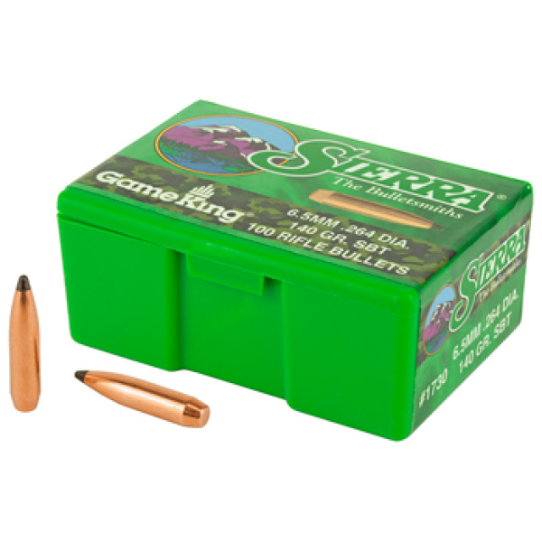 SIERRA GAMEKING .264 140GR 100CT