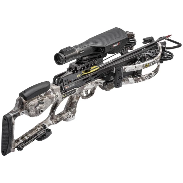 TenPoint Nitro 505 Oracle X Crossbow ACUslide Burris Oracle X Scope Camo