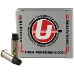 Underwood Ammo Lead Keith-Type Semi-Wadcutter Gas Check Handgun Ammunition 44 Spl 255gr LSWC 1000 fps 20/ct