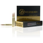 Weatherby Rifle Ammo .280 Ackley Improved 139 gr BTHP 3050 fps 20/ct