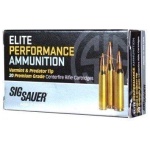 Sig Sauer Varmint and Predator Rifle Ammunition .223 REM 40gr 3650 fps 20/ct
