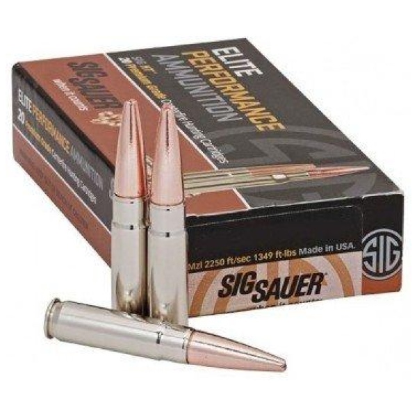 Sig Sauer Elite Hunting Rifle Ammunition .300 Win Mag 165 gr HP 20/ct