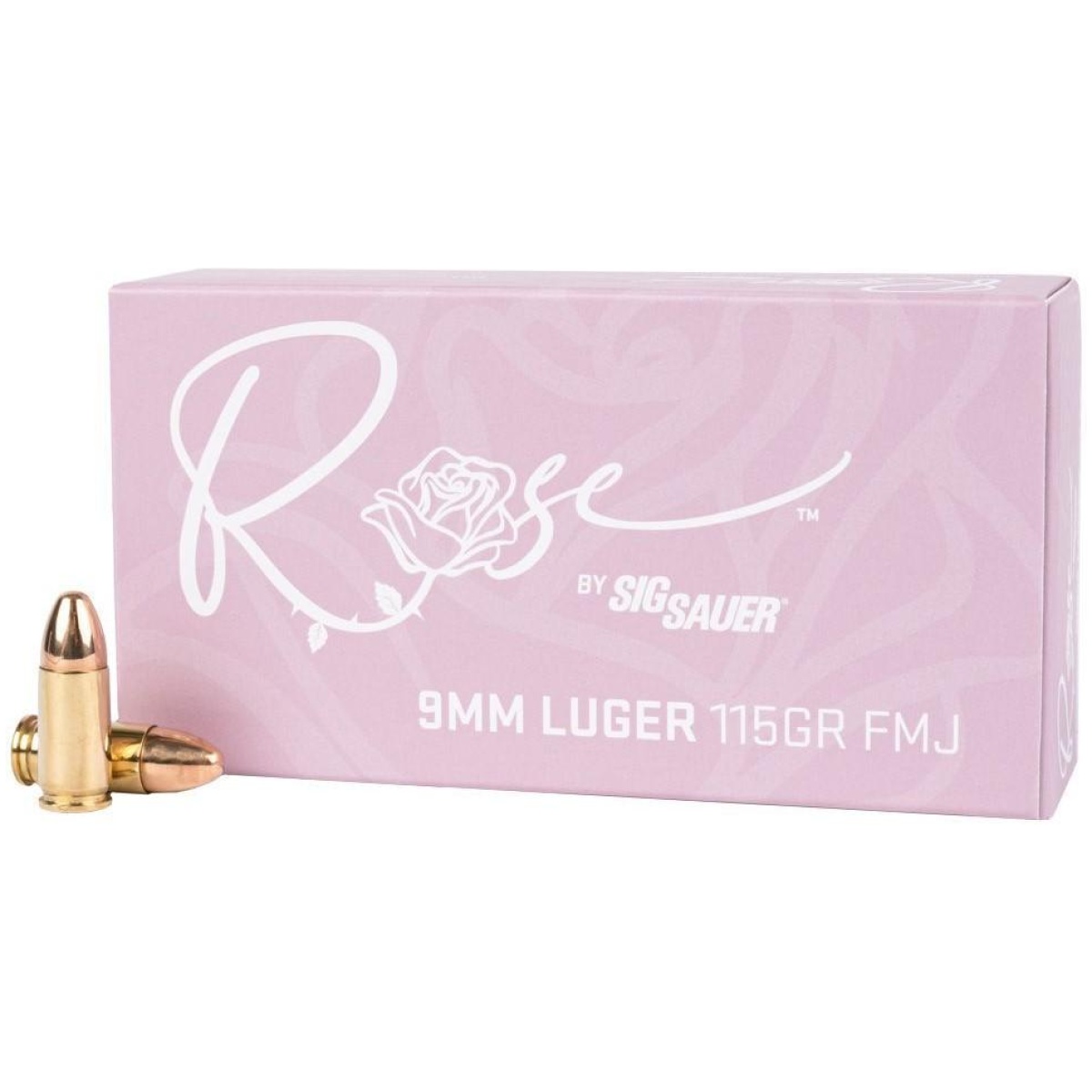 Xi686834. Jpg - sig sauer rose handgun ammunition 9mm luger 115gr fmj 1050 fps 50/ct - xi686834