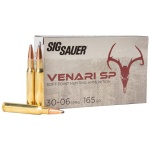 Sig Sauer Venari SP Rifle Ammunition .30-06 SPRG 165gr SP 2900 fps 20/ct