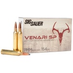 Sig Sauer Venari SP Rifle Ammunition 7mm Rem Mag 154gr SP 3045 fps 20/ct