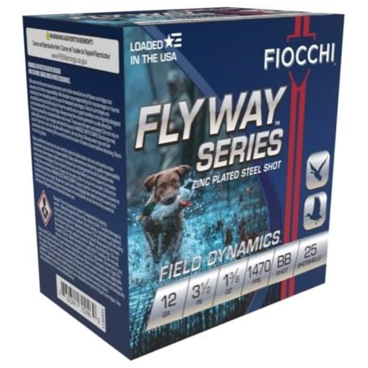 Xn1235stbb-1. Jpg - fiocchi flyway steel shotshells 12ga 3 1/2" 1-3/8oz 1470fps #bb 25/ct - xn1235stbb 1