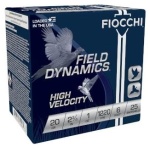 Fiocchi High-Velocity Hunting Load 20 ga 2 3/4" 2 3/4 dr 1 oz #6 1220 fps - 25/box