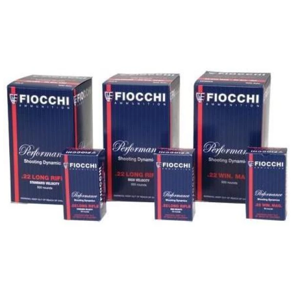 Fiocchi Performance Shooting Dynamics Rimfire Ammunition .22 LR 38 gr. PHP 1250 fps 50/ct