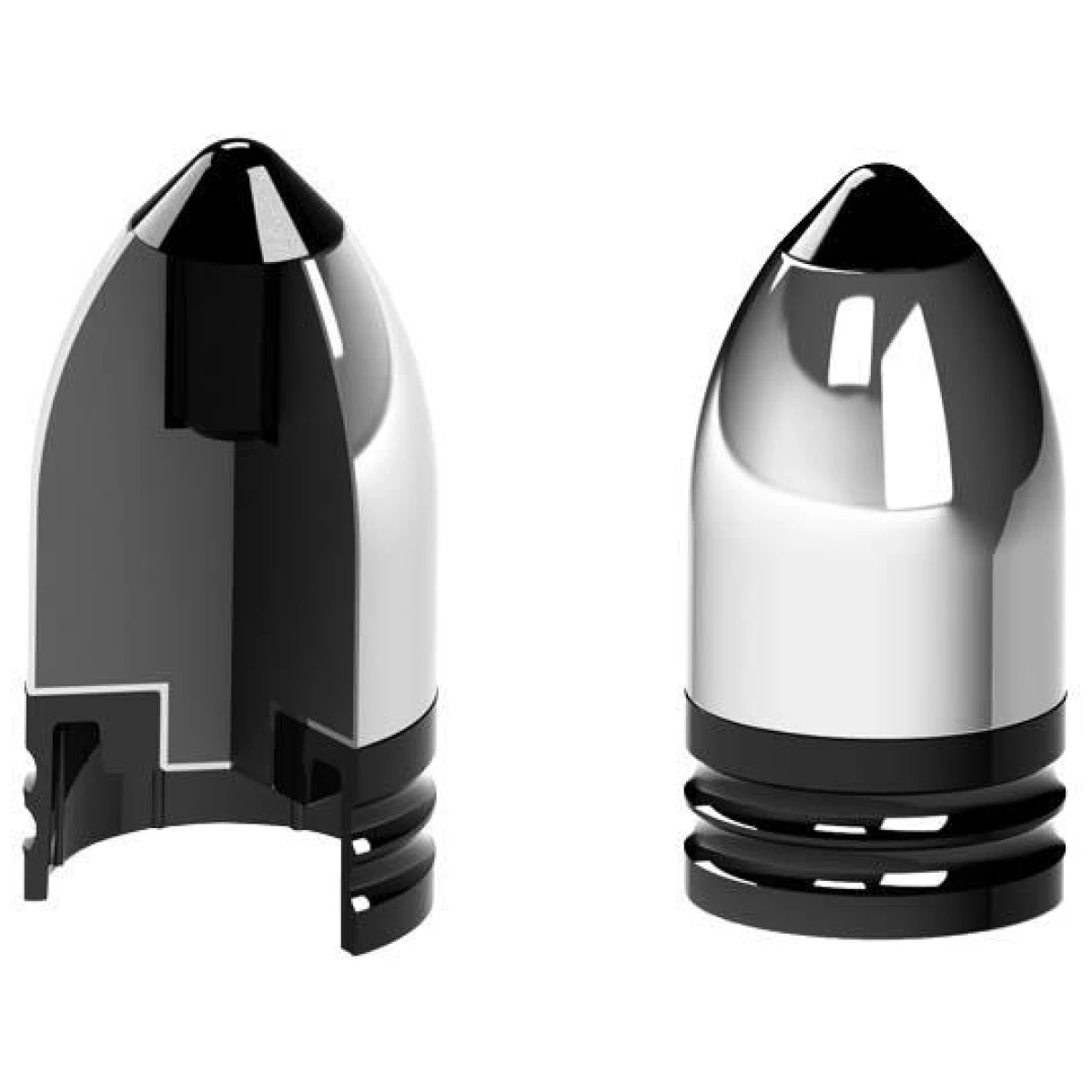Xsac1555at. Jpg - powerbelt platinum aerotip muzzleloader bullets. 50 cal 338 gr aero php 15/ct - xsac1555at