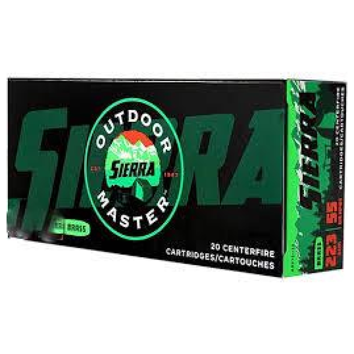 Sierra sports master gameking rifle ammunition. 30-06 sprg 165gr hpbt 20/ct - image 1