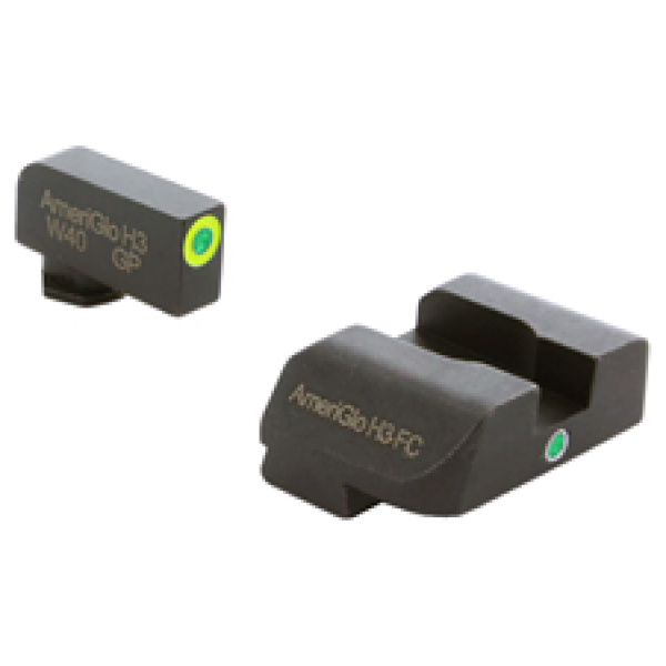 AMERIGLO I-DOT FOR GLOCK GRN/GRN
