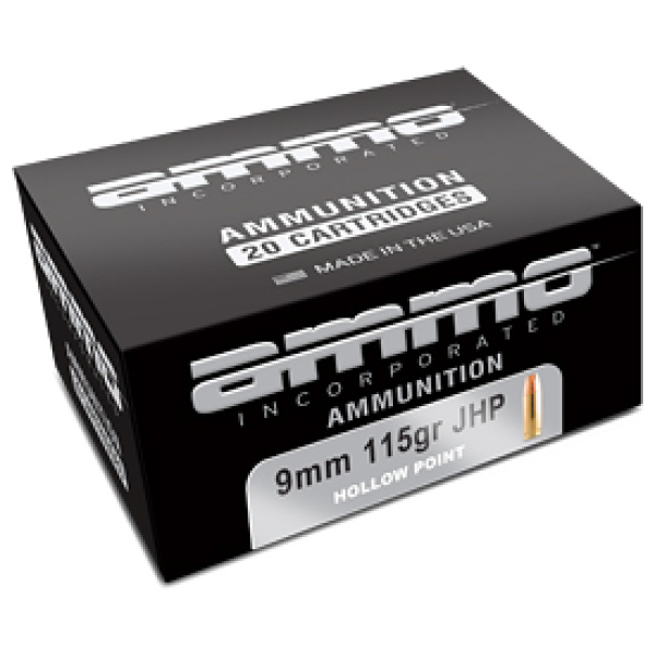 AMMO INC 9MM 115GR XTP JHP 20/200