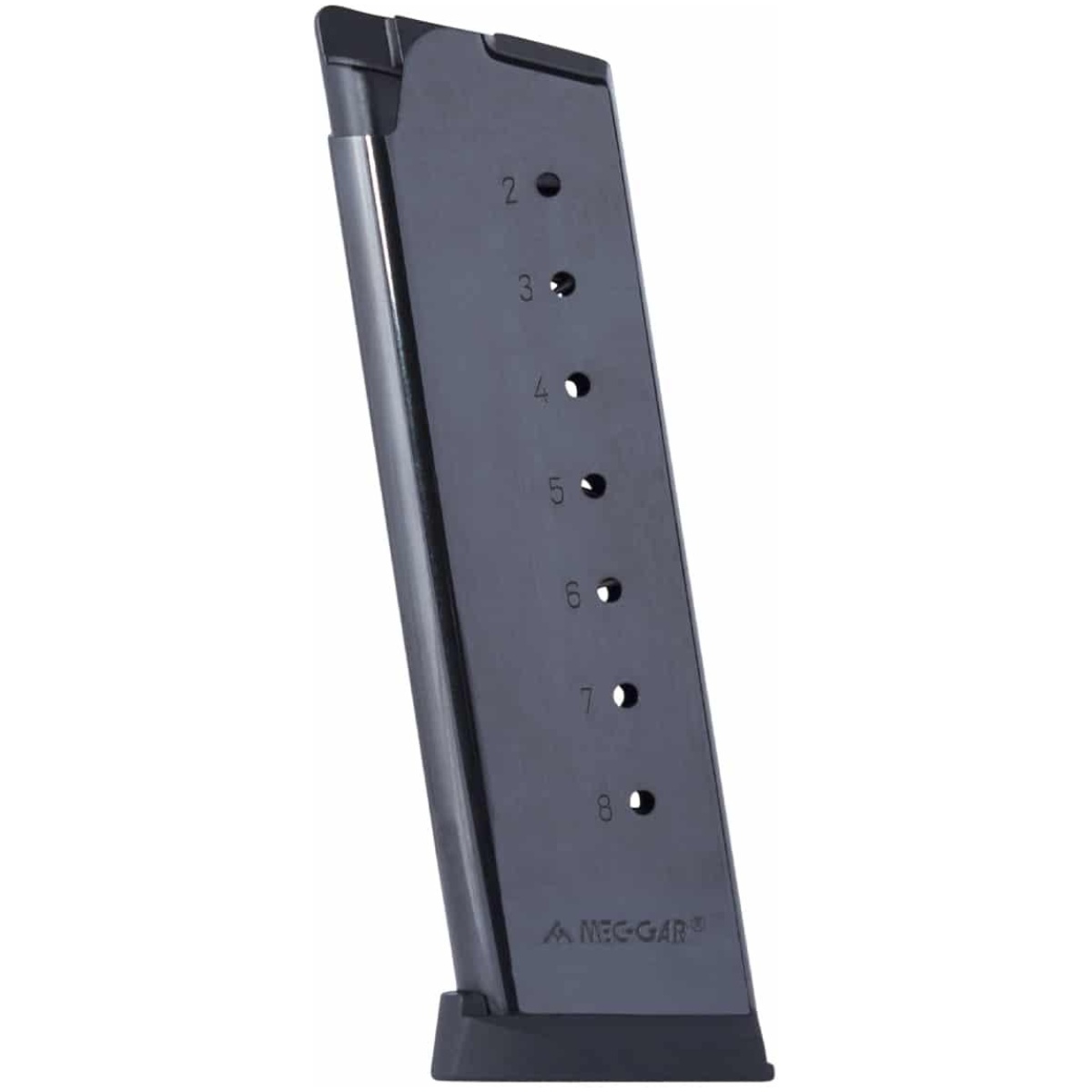 Mymgcg4508npf. Jpg - mec-gar 1911 full size blued magazine. 45 acp nickel 8/rd - mymgcg4508npf