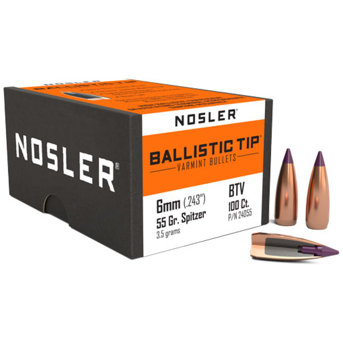 N24055_2. Jpg - nosler bullets 6mm. 243 - n24055 2