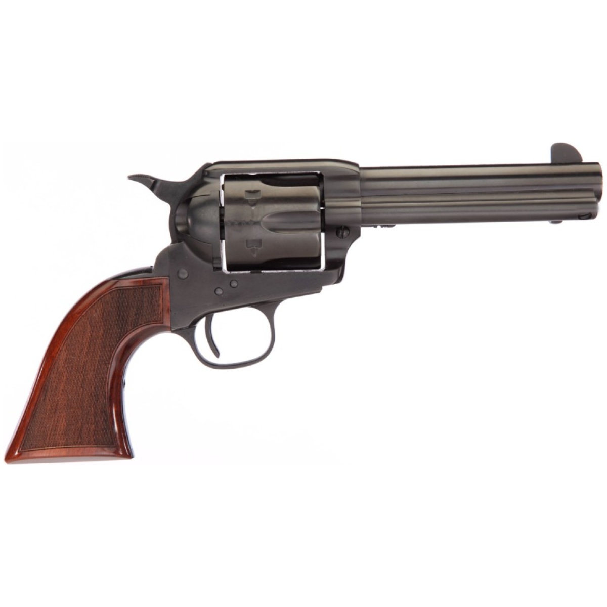 Turc1550885de-1. Jpg - taylor's runnin iron black rock handgun. 45 colt 6rd capacity 4. 75" barrel black with walnut tuned - turc1550885de 1