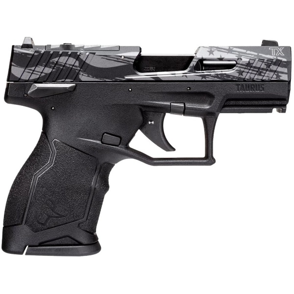 TAURUS TX22C 22LR BK/FLAG 13+1 TS   #