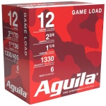 Aguila High Velocity Field Shotshells 12 ga 2-3/4" 1-1/4oz 1330 fps #6 25/ct