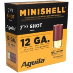 Aguila Minishell Shotshells 12ga 1-3/4" 5/8oz 1200 fps #7.5 25/ct