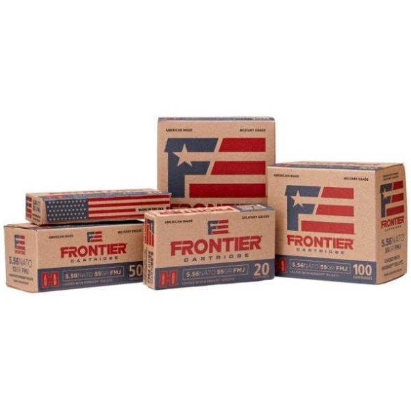 Hornady Frontier Rifle Ammunition  .223 Rem 55 gr HP-MATCH  20/ct