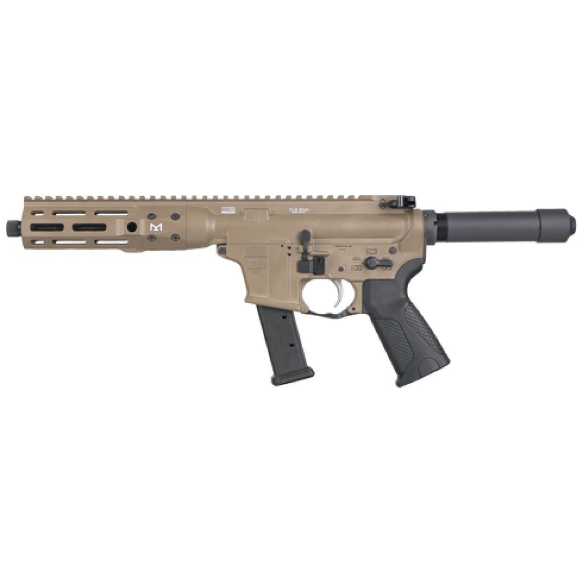 Gicp9ck8_left. Jpg - lwrc ic 9 pistol 9mm 8. 5" bbl - gicp9ck8 left