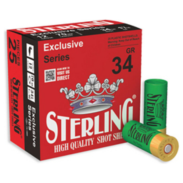 STERLING EXCLSV 12GA 2.75" #4 25/250