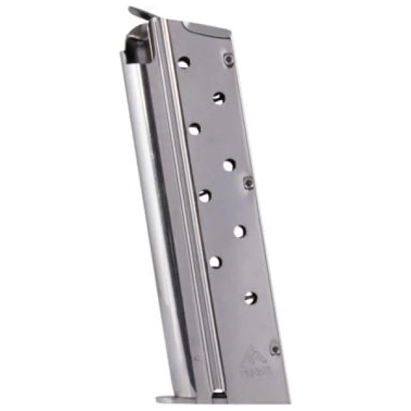 MEC-GAR 1911 Handgun Magazine 9mm HT Nickel 9/rd