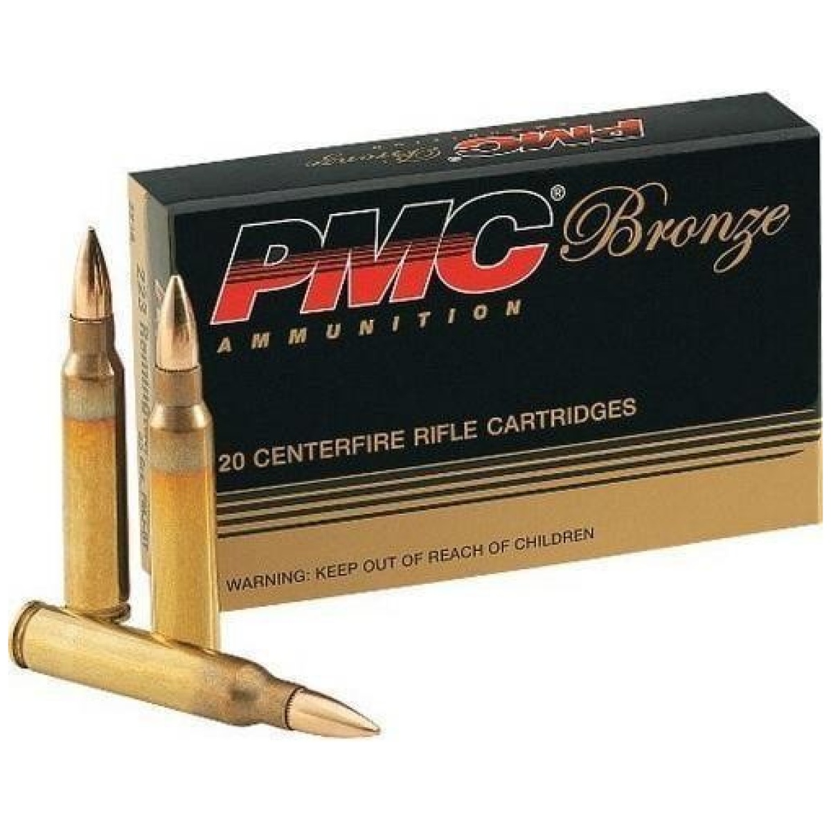 Pmc bronze rifle ammunition 7. 62x39mm 123 gr fmj 2350 fps - 20/box - image 1