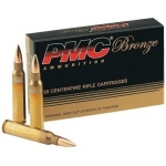 PMC Bronze Rifle Ammunition 7.62x39mm 123 gr FMJ 2350 fps - 20/box