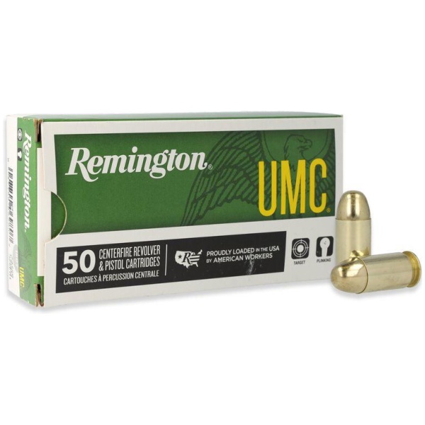 Remington UMC Handgun Ammunition .45 ACP 230 gr FMJ 835 fps 50/ct