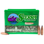 SIERRA GAMEKING .224 65GR 100CT
