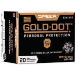 Speer Gold Dot Handgun Ammunition .327 Federal 100 gr HP 1600 fps 20/ct