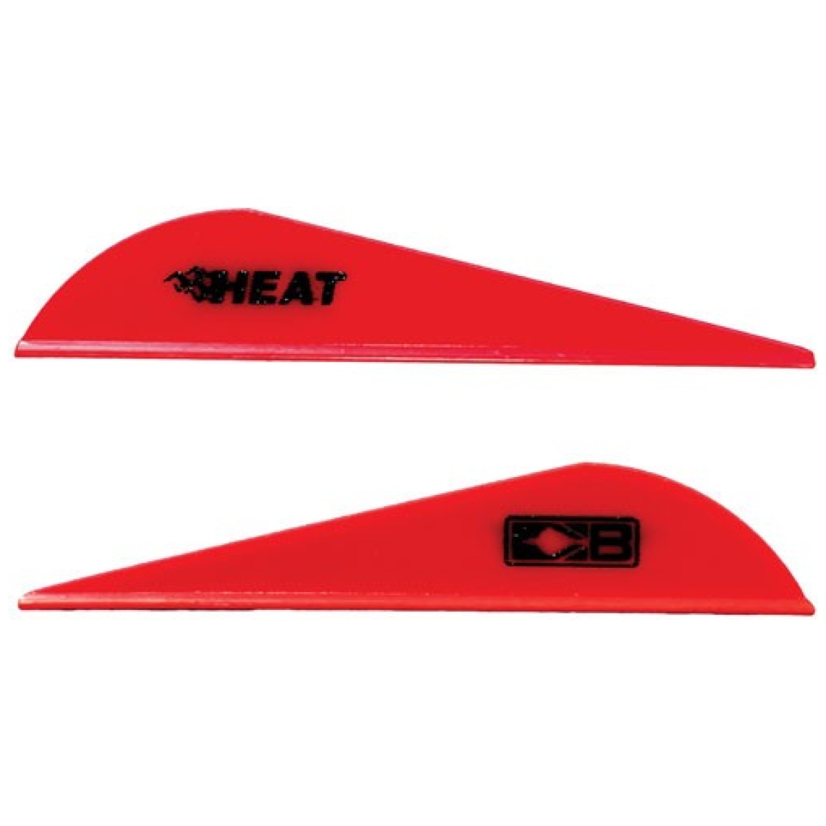 101036rd25. Jpg - bohning heat vane 2. 5" - solid red 36pk - 101036rd25