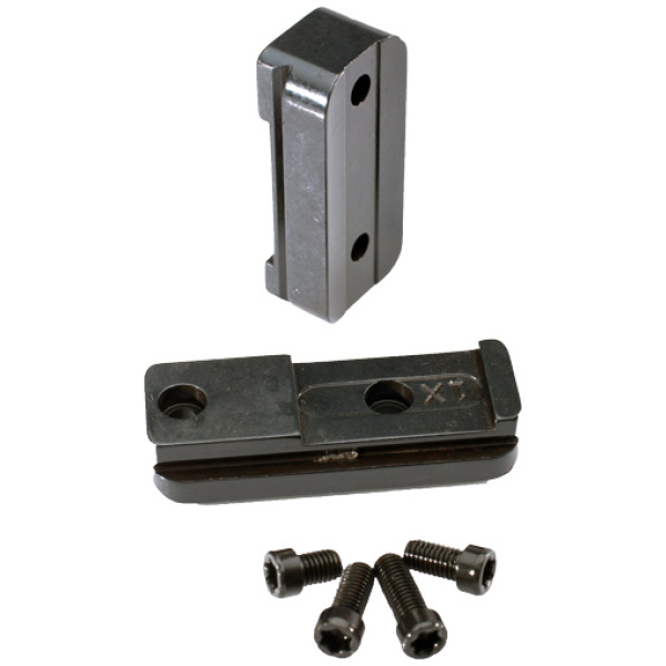 TALLEY STEEL BASE FOR ANSCHUTZ - W/DRILLED & TAPPED RECEIVERS