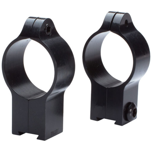 TALLEY 30MM 22 ANSCHUTZ STEEL - RIMFIRE RINGS HIGH FOR DVETAIL