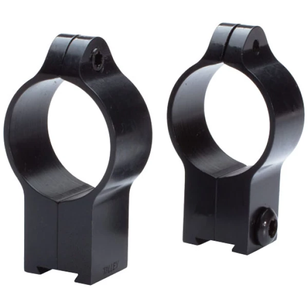 TALLEY 30MM 22 ANSCHUTZ STEEL - RIMFIRE RINGS HIGH FOR DVETAIL