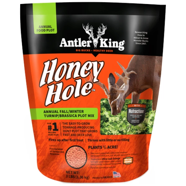 ANTLER KING HONEY HOLE 1/2 - ACRE 3LB FALL ANNUAL