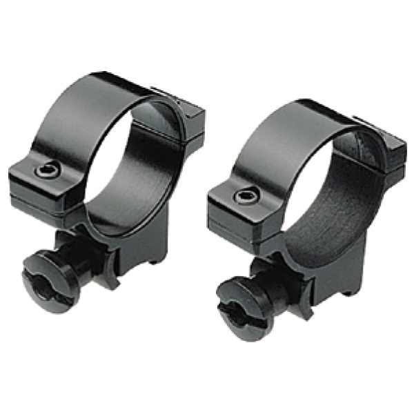 BURRIS RINGS 3/8" DOVETAIL 1" - MEDIUM ALUMINUM GLOSS