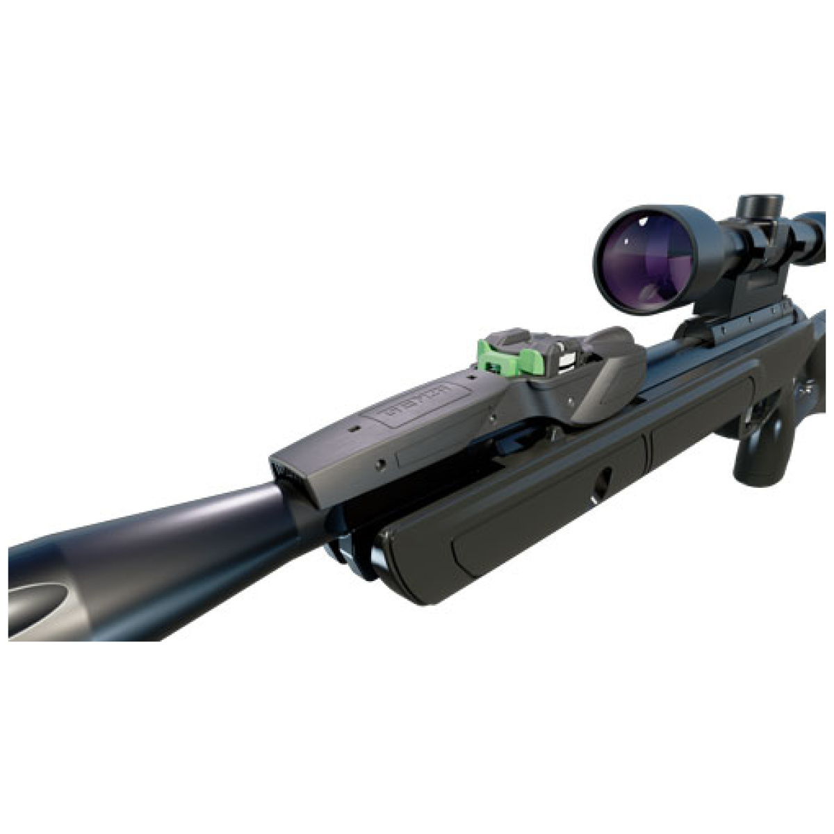 611006335554_closeup_1. Jpg - gamo swarm fusion 10x gen3i -. 22 w/3-9x40mm scope 975fps - 611006335554 closeup 1