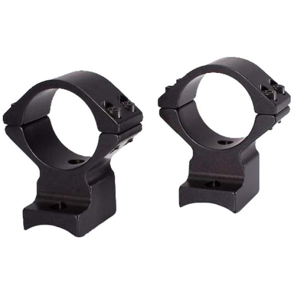 TALLEY RING/BASE COMBO 1" MED - HOWA SUPER LITE BLACK ANODIZED