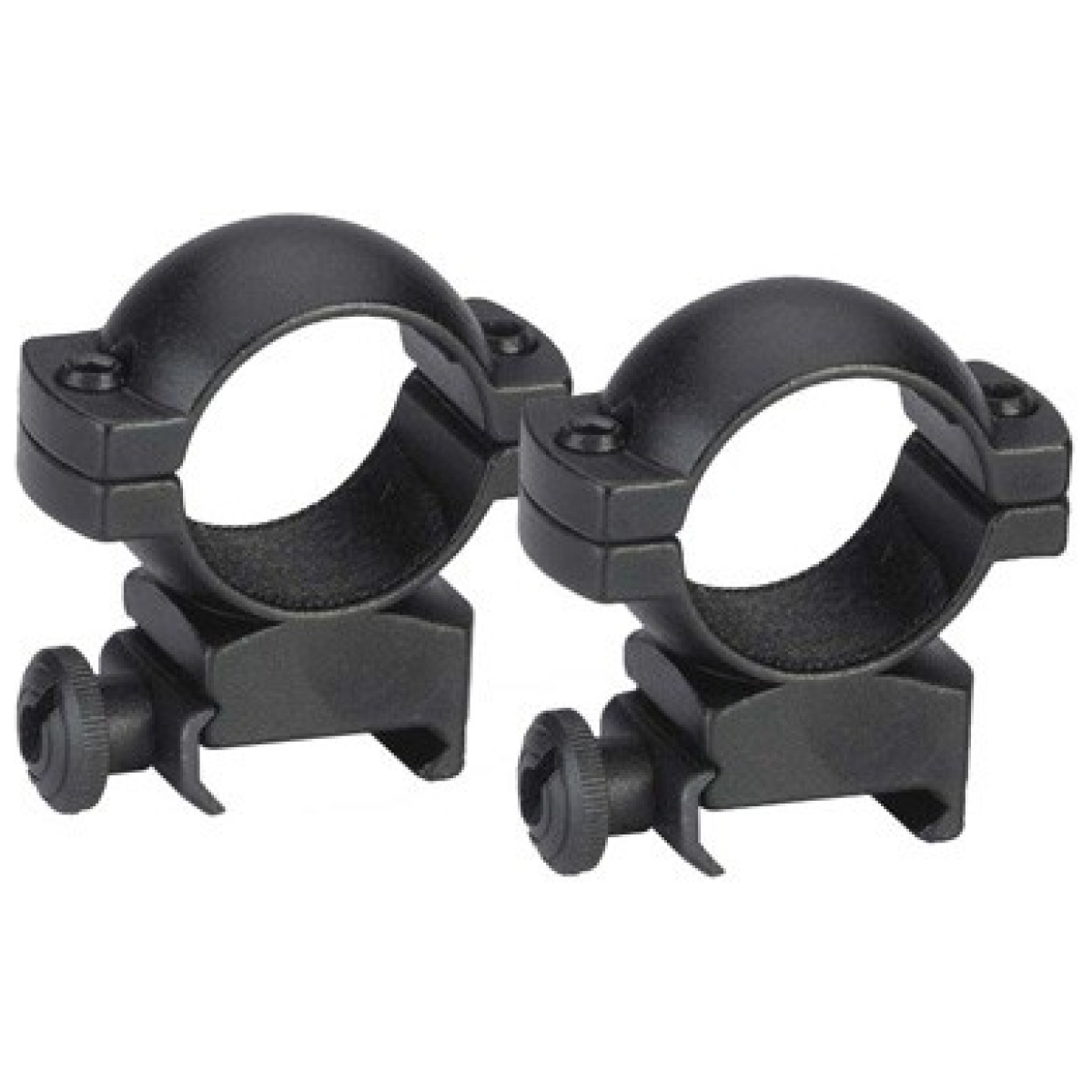 Traditions rings 1" weaver - high matte black - image 1