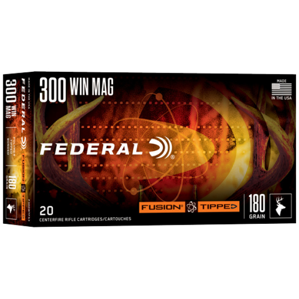 FEDERAL FUSION 300 WIN MAG - 180GR TIP FUSION 20RD 10BX/CS