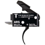 TRIGGERTECH AR-15 SINGLE STAGE - BLACK COMPETITIVE PRO CURVED