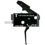 TRIGGERTECH AR-15 TWO STAGE - BLACK COMPETITIVE FLAT